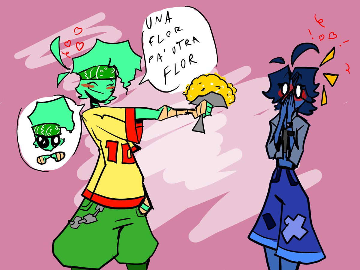 elpeluca344's tweet photo. Buenas pibes,acá un fanart de mi pareja en una versión del peluca,sip,estoy en una relación,y jamás me voy a arrepentir de estar en esta,eso es nuevo, chicos perdón si no estube tanto por acá,les prometo que se vienen cosas como antes >:3 💙💙💙💙 gracias por la paciencia,los amo https://t.co/uLOuQoQTBA