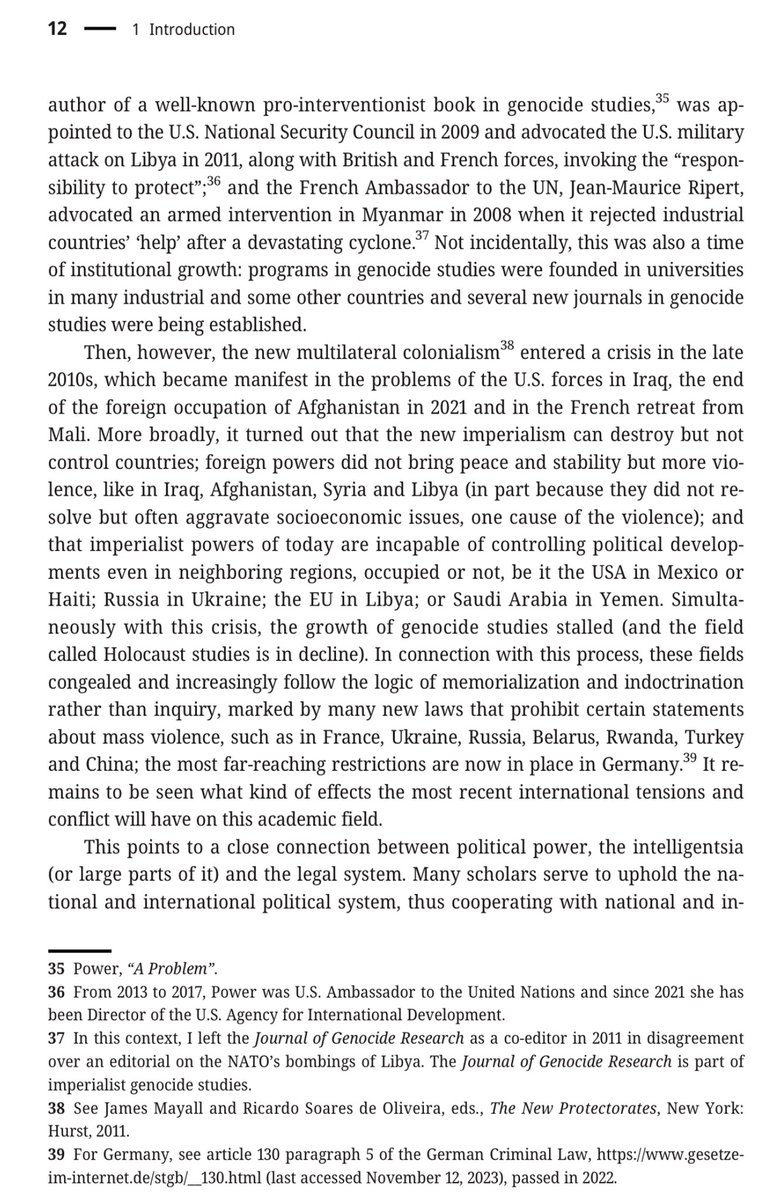 Epic new book by Christian Gerlach (Uni Bern) on the Conditions of Violence eviscerates Genocide Studies degruyter.com/document/doi/1… <a href="/ugur_umit_ungor/">Uğur Ümit Üngör</a>