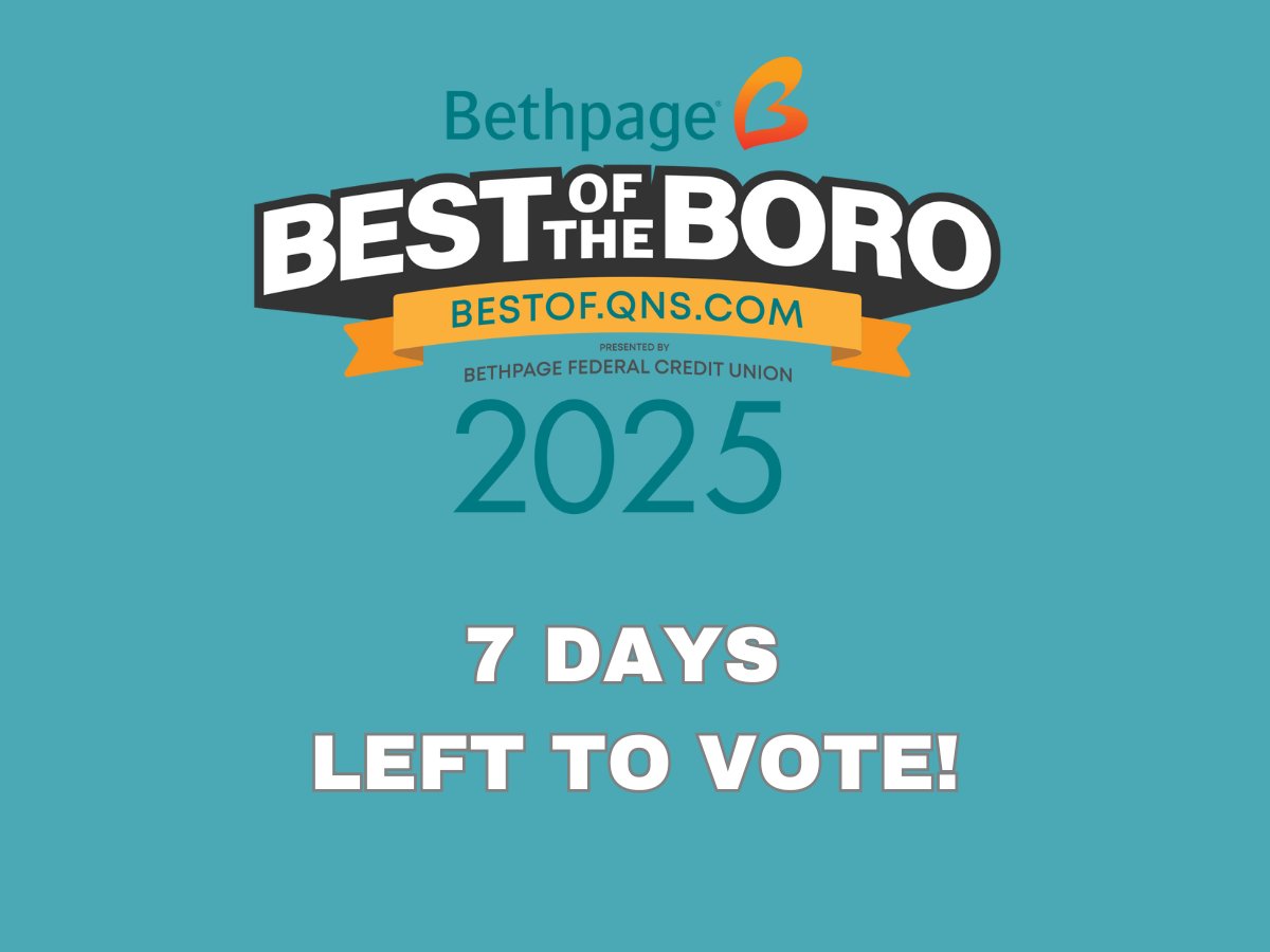 There are only 7 days left to vote in the Bethpage Best of the Boro 2025 contest!🗳️☑️
Hundreds of businesses are nominated in a diverse group of categories. 

VOTE DAILY!
bestof.qns.com

Brought to you by @lovebethpage