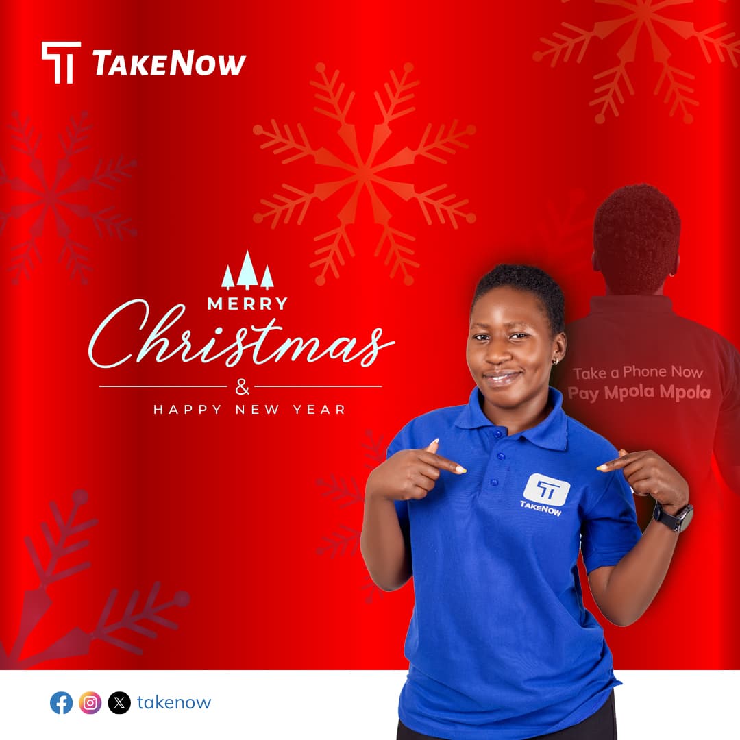To all our esteemed clients and fellow Ugandans, we wish you all a MERRY CHRISTMAS from the takenow family and a happy new year.#paympolampola