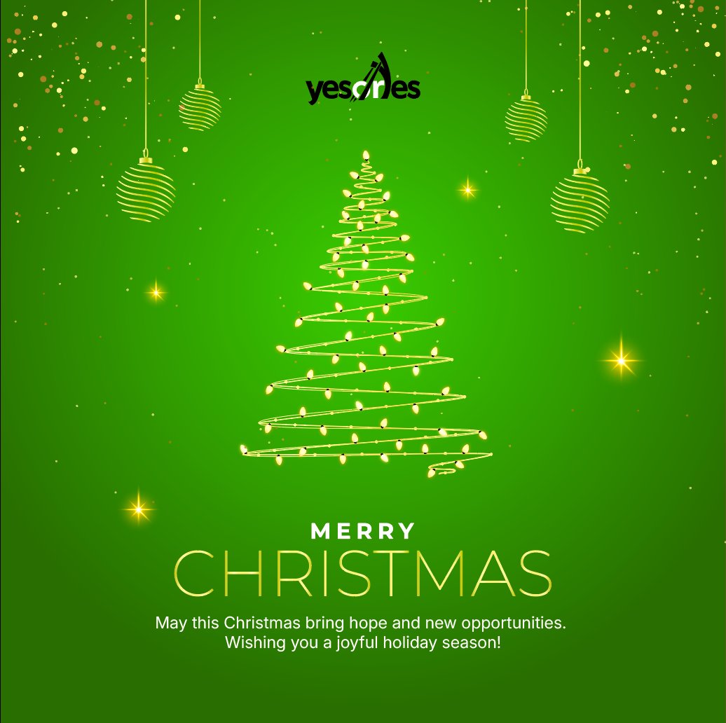 Wishing you peace, happiness, and a heart full of cheer! 🎅🎁 Merry Christmas! 🎄✨

#YesOrYes #MerryChristmas