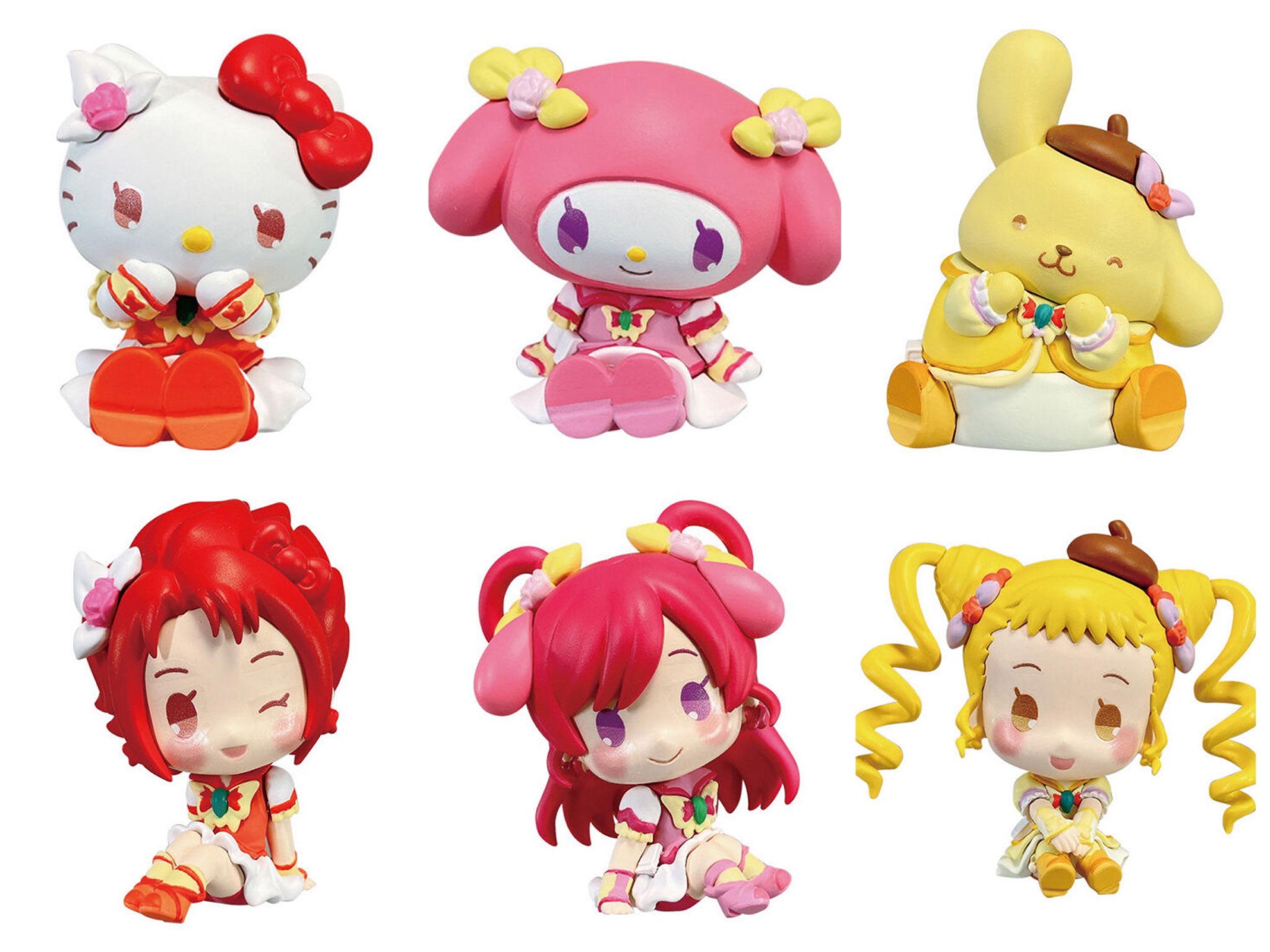 Yes！プリキュア5GoGo！×サンリオキャラクターズ フィギュア