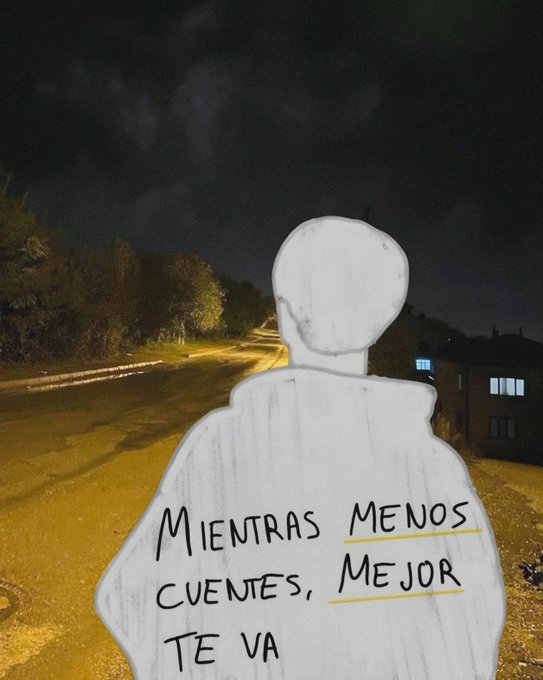 mientras menos cuentes, mejor te va