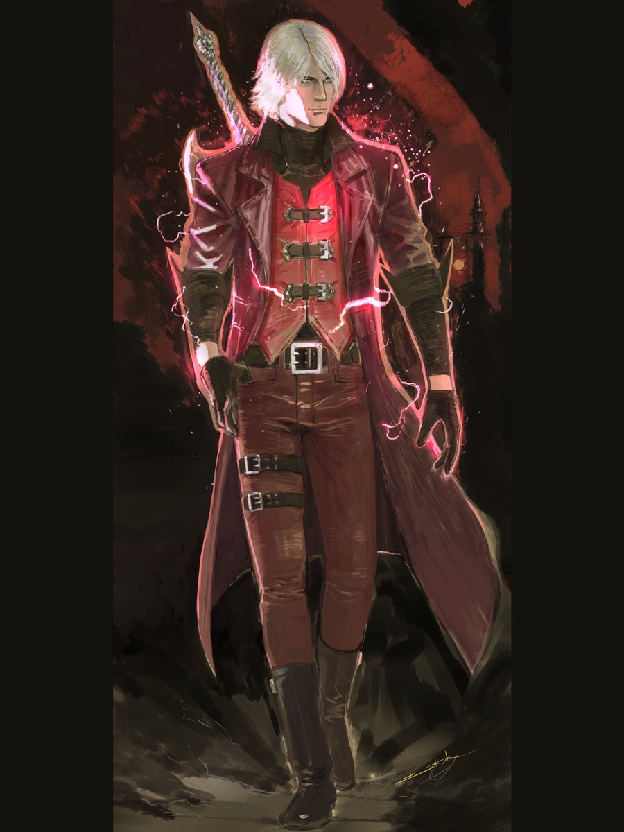 tsuchinoco_T's tweet photo. Dante
#DevilMayCry 
#デビルメイクライ 
#dante https://t.co/7RBE8HAH45