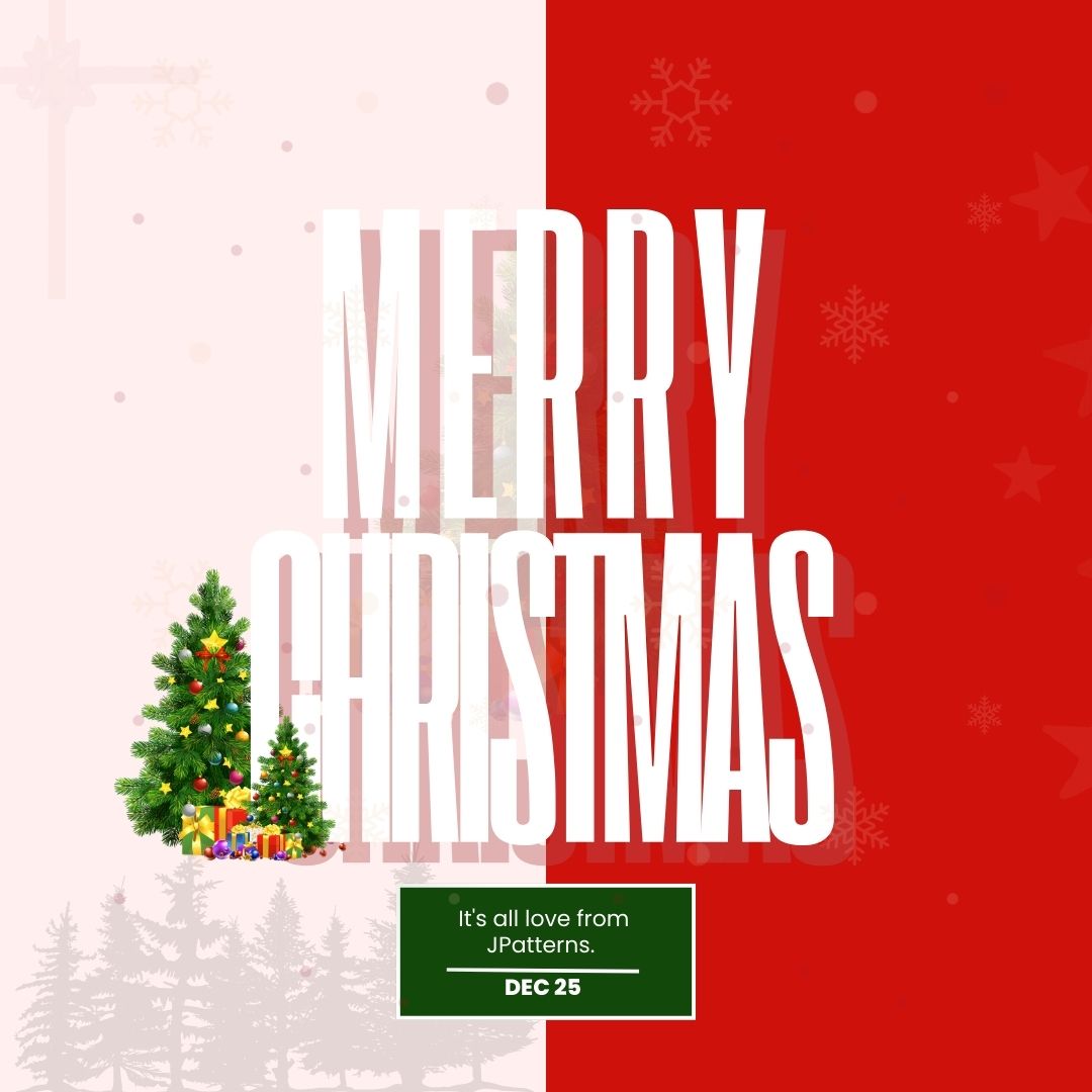 May this holiday season bring you joy, love, and all the things that make your heart sparkle. 

Merry Christmas from @jpatterns_stores 

#jpatternsstores
#christmas