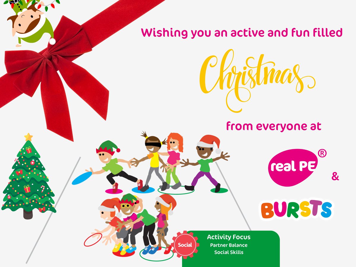 🎅🎄 Happy Holidays BURSTS families! 

May your Christmas be filled with joy, laughter and plenty of quick energising activities. 

Let's keep moving this festive season! 🎁🏃

#MerryChristmas #ActiveHolidays #BURSTS #PEteacher #PrimaryPEteacher