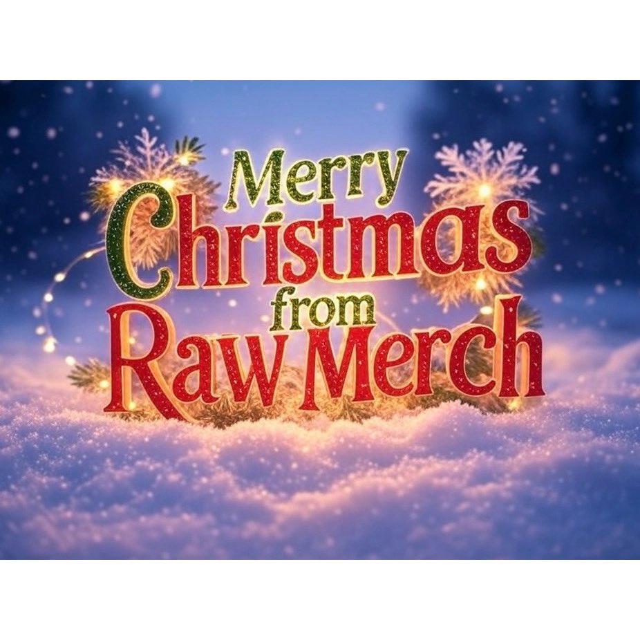 rawmerch's tweet photo. Merry Christmas! 🎄 https://t.co/suBxFm5vR7