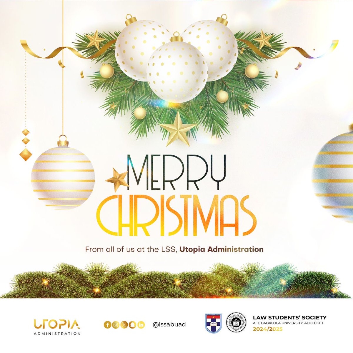 The LSS wishes you all a Merry Christmas filled with joy, laughter, and all the love your heart can hold❤️! Cheers to this festive season and a bright new year ahead 🎄🎅✨