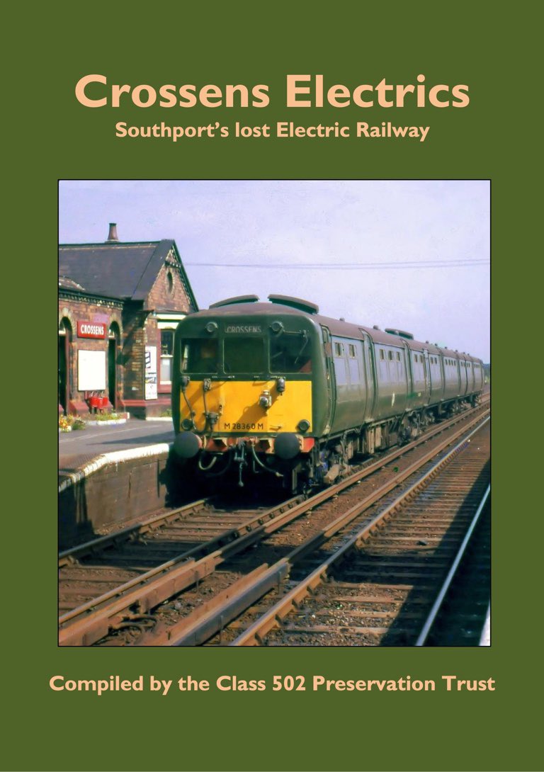 class502's tweet image. Merry Christmas everyone, and if you received a copy of our Crossens Electrics book today, we hope you enjoy it!