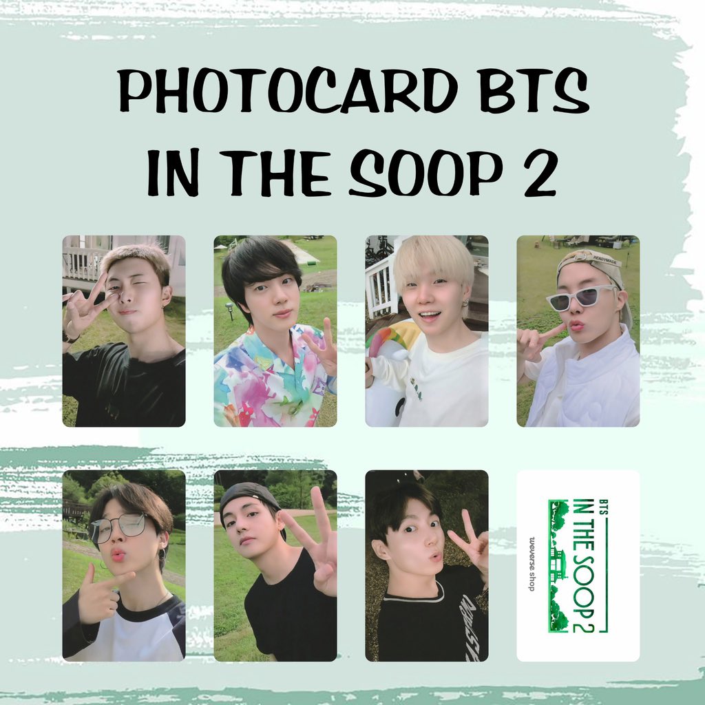 ndyathv's tweet photo. Wtb bts in the soop photocard set ✨ siapa yg ada ,  dm me okiess 🩷🩷 #pasarbts #pasarBTSMY #myARMYjual #myARMYbeli https://t.co/7U6e1Z4v7F