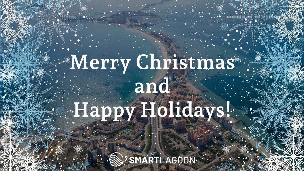 Happy holidays from all of us at SMARTLAGOON 🎄🎁🎅