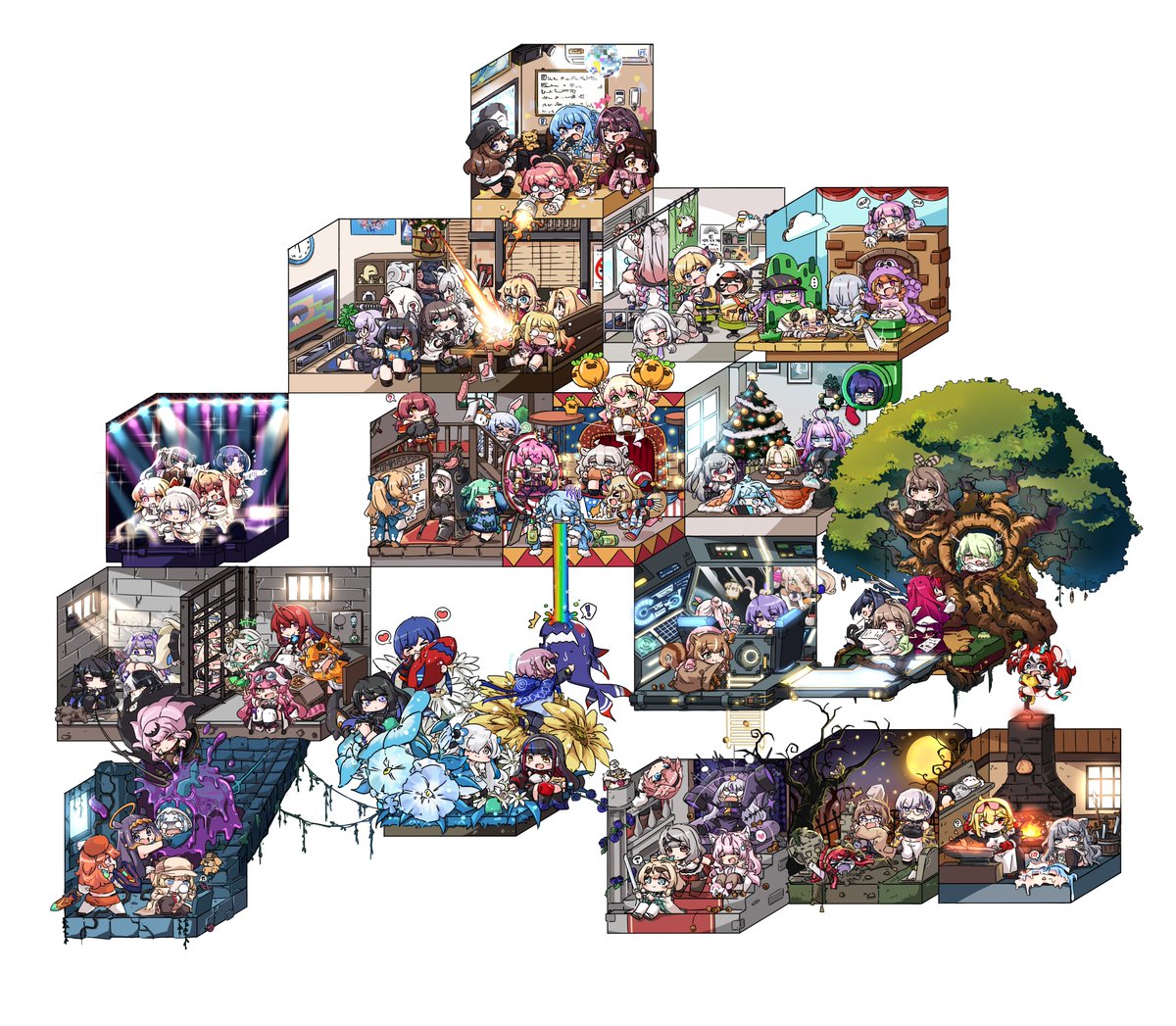 Sesield's tweet photo. all vtubers https://t.co/D3zxMm5B64