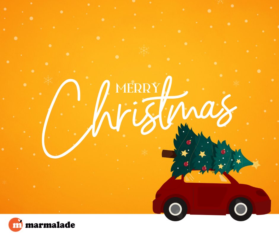Merry Christmas from the Marmalade Insurance team! 🎄