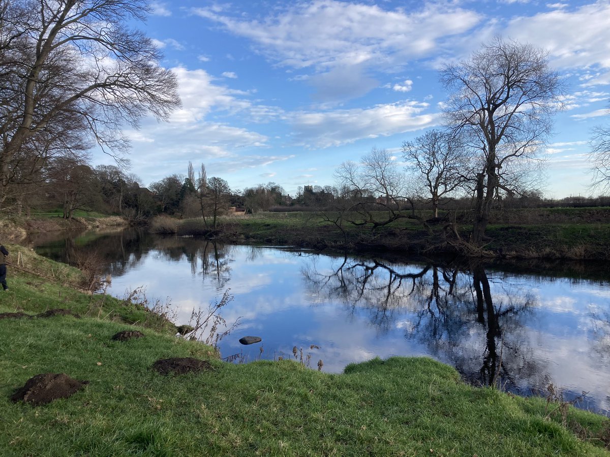 BarronMedia's tweet photo. Christmas morning Hurworth-on-Tees. Utterly peaceful and more like Springtime. #MerryChristmas https://t.co/Mo1qmq0oM3