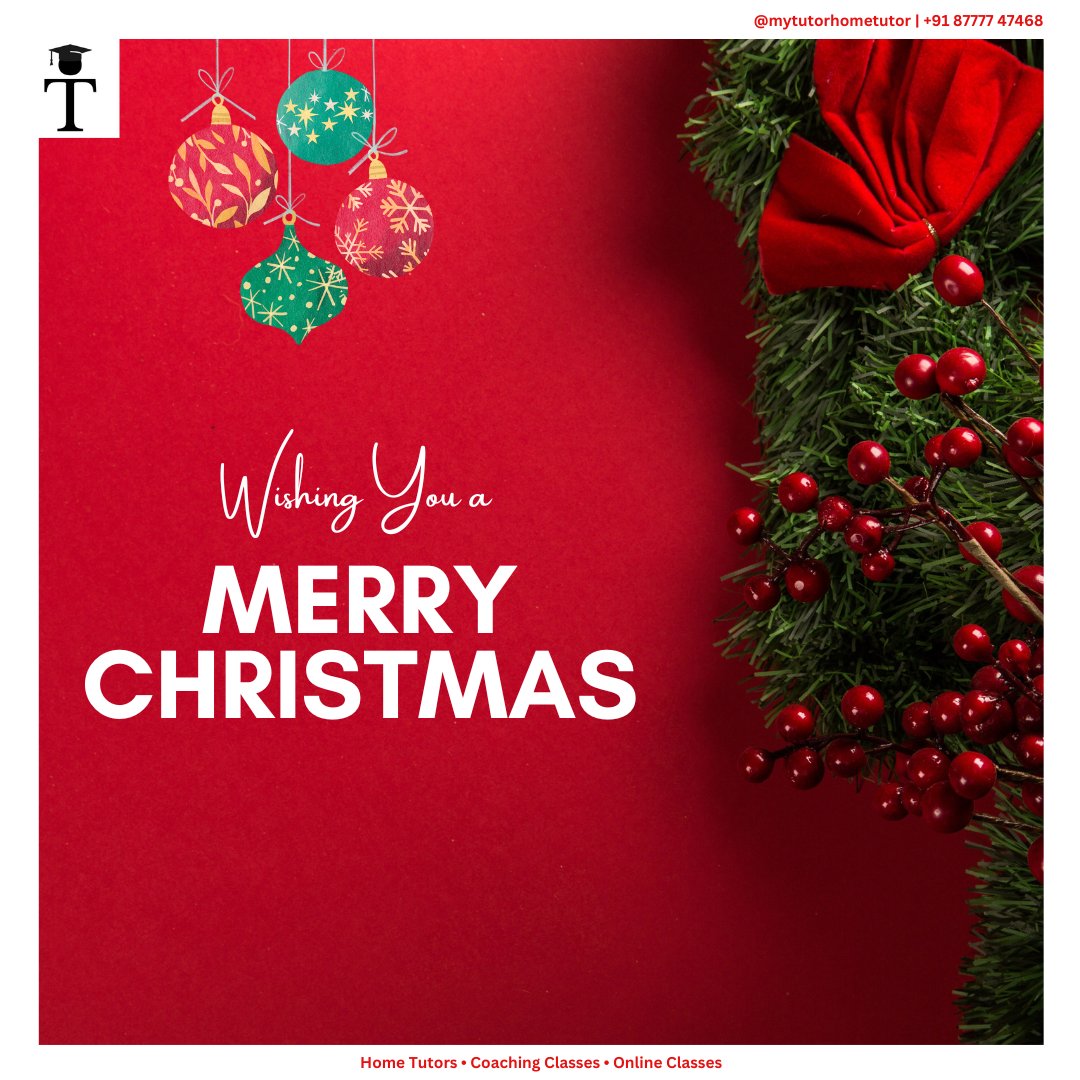MyTutordotin's tweet image. The best gift this Christmas ? 

A brighter future with the right tutor!

 Merry Christmas from @mytutorhometutor.

#mytutorhometutor #education #hometutors #blessing #happyxmass