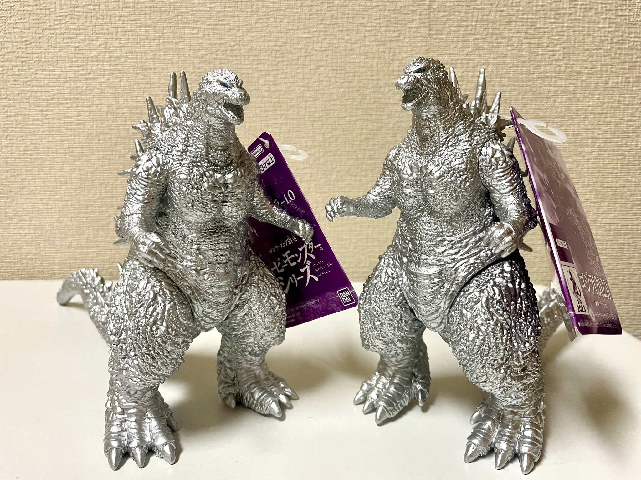 US限定ムービーモンスターシリーズゴジラ2023シルバーver