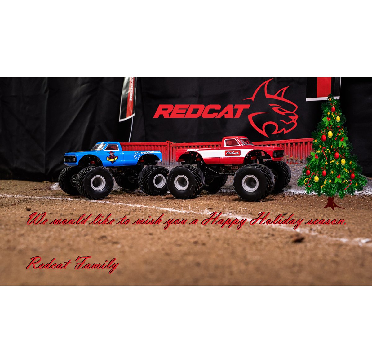 RedcatRacing's tweet photo. We would like to wish you a Happy Holiday season from all of us here at Redcat.
#redcatracing #redcat #holidays #happyholidays https://t.co/vTimYeM4oF