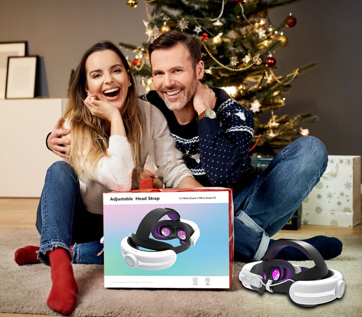 Merry Christmas🎄🎁
Do you want a charging headset for your quest3 and quest3?

#mlemonVR #Christmas #Quest3 #Quest3S