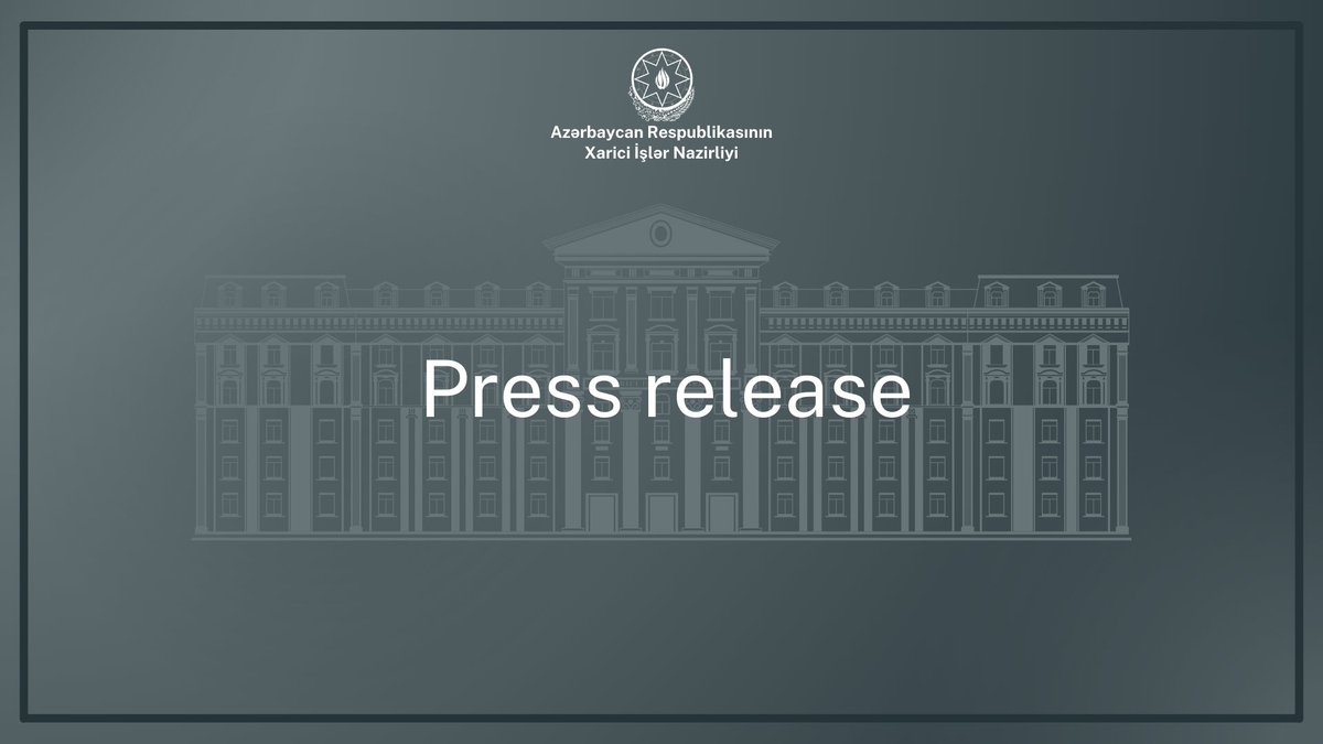 Press release on Azerbaijan Airlines’ aircraft crash

➡️mfa.gov.az/en/news/no51024