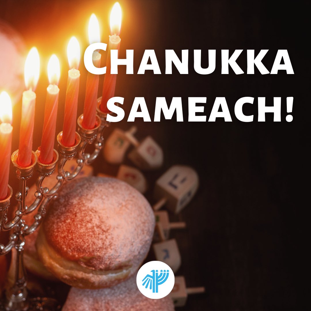 🕎 Heute beginnt das achttägige Chanukka-Fest! Das Junge Forum wünscht »Chag Chanukka Sameach!«. 🕎