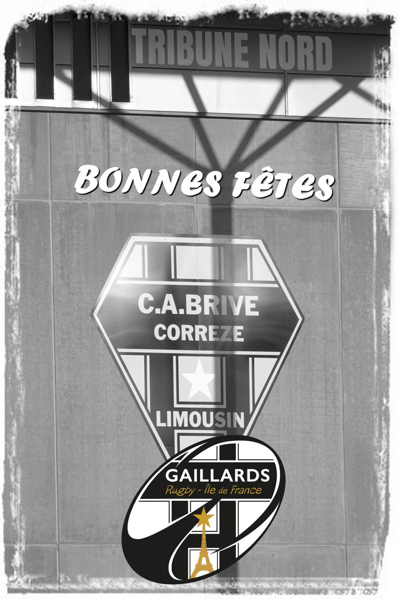 Joyeux Noël et Joyeuses Fêtes à tous!
Allez Brive, vive la GRIF!