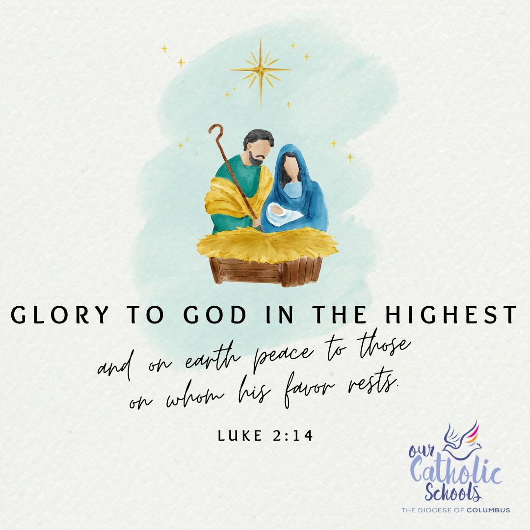 ✨ Today is born our Savior, Christ the Lord! ✨

Wishing you a most blessed Christmas.

#ourcatholicschools #ColumbusCatholic