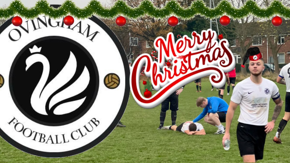 Prudhoe_Res's tweet photo. 🎥 Merry Christmas from all the lads here at Prudhoe Reserves 🎅🏼

There was a derby day highlight video vs @OvinghamFC under our tree this morning:

https://t.co/GveRe0qLHI

Please subscribe, it’s Christmas 🎄

🔴⚫️🔴⚫️ https://t.co/TVo9FLxau5