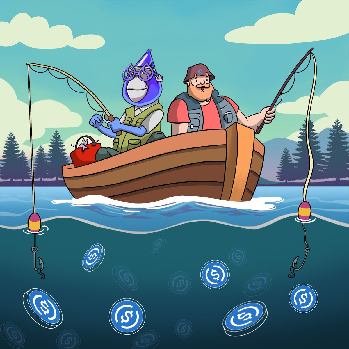 suipiens's tweet image. 🎁 EXCLUSIVE GIVEAWAY 💰

@SuiFisherman 🤝 @suipiens 

🎄 #FISHERMAN is making its way to Cetus! To celebrate, they're dropping $200 to the Suipiens community for #Xmas Gift! 

How to join: 
1⃣ Follow @SuiFisherman &amp;amp; @suipiens. 
2⃣ Like + Repost. 
3⃣ Join the TG:…