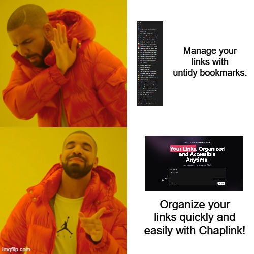 Devschap's tweet photo. 😫 𝐓𝐢𝐫𝐞𝐝 𝐨𝐟 𝐦𝐞𝐬𝐬𝐲 𝐛𝐨𝐨𝐤𝐦𝐚𝐫𝐤𝐬?

✨ Organize your links effortlessly with Chaplink

👉 https://t.co/sT9AMSPMEd https://t.co/2Xc6DR1lmk