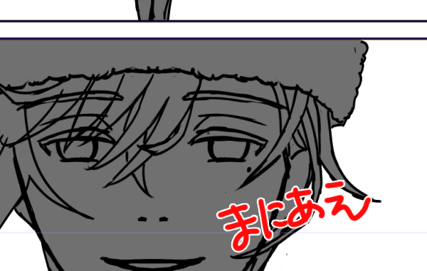 サンタさん絵 