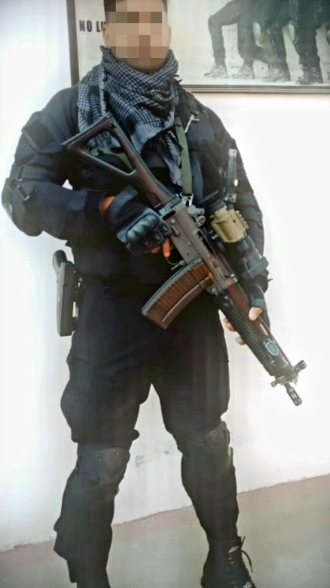 NSG Commando during a Mock Drill 🇨🇭 SIG SAUER 551 SB with
