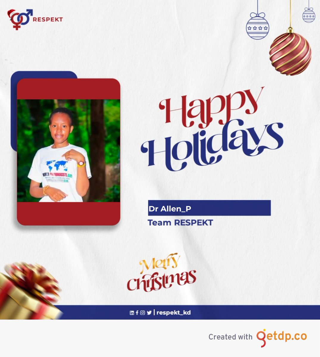 #MerryChristmas everyone 🎄🥰
The perfect prescription for the holidays? #Joy, laughter, and plenty of love! 
Wishing you a season filled with warmth, wellness, and happy moments to treasure. 🎉🥳🎁 #HappyHolidays @RESPEKT_Kd
#Christmas2024 #Christmas