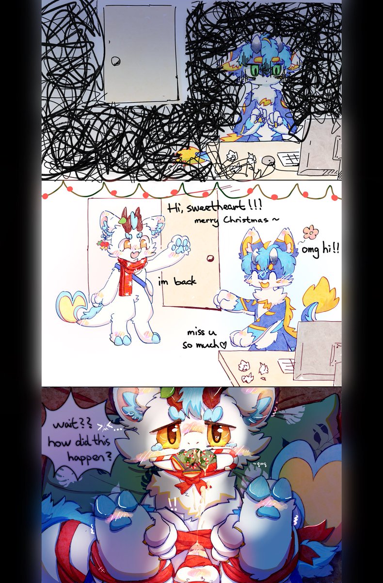 [短漫]给伴侣的最好的圣诞礼物www🥰🥰🥰