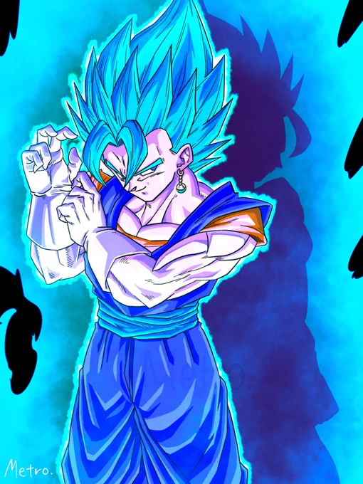 ベジットブルー #ドラゴンボールイラスト #DragonBall