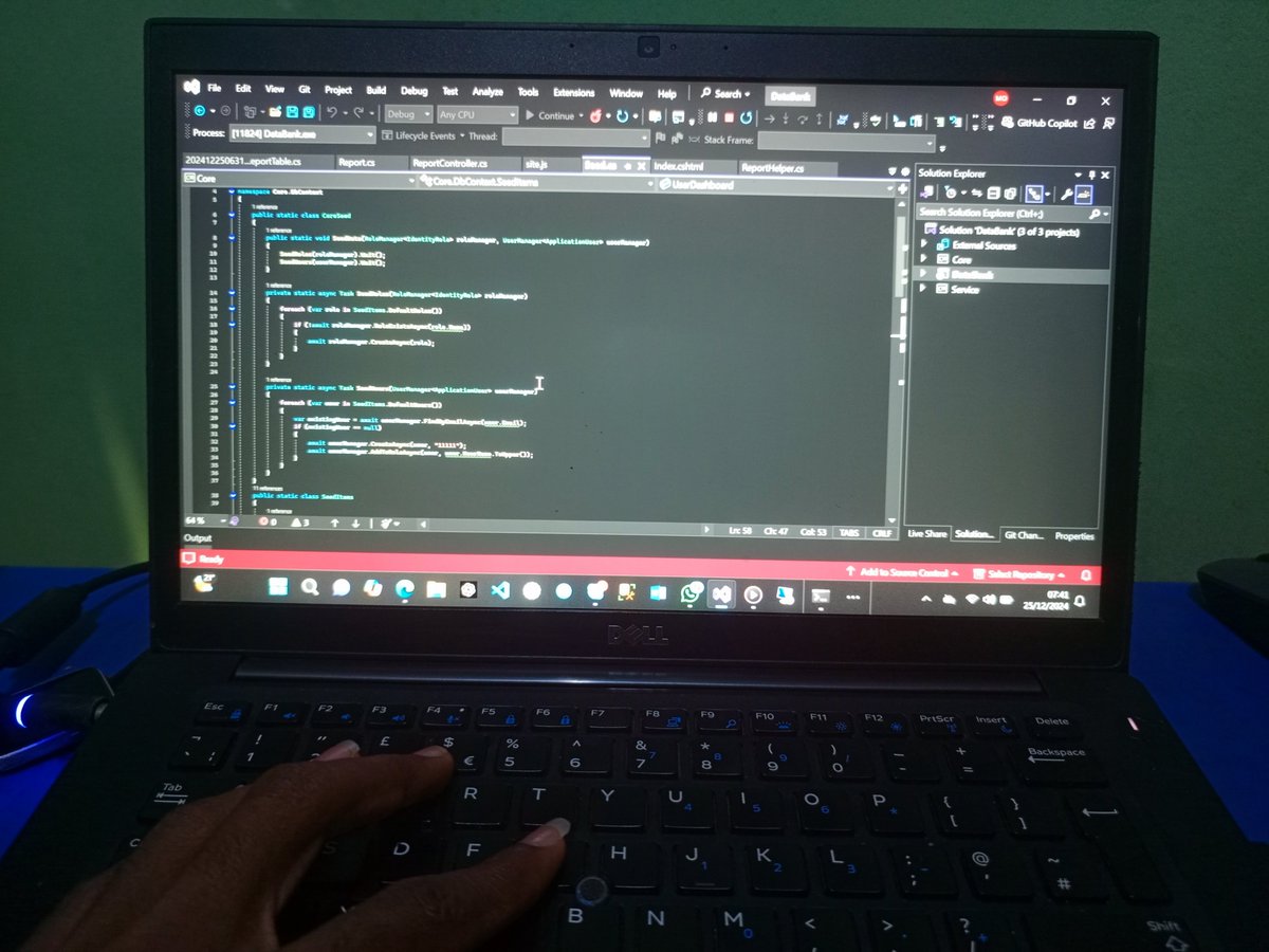 Ben_Yohanan_'s tweet image. Unwrapping lines of code, not gifts!

I’ve been deep into building an app to help medical researchers access their datasets effortlessly.

From late-night debugging to early-morning breakthroughs, it’s all about empowering innovation in healthcare! 🧑‍💻

#Dotnet
#MerryCodeMas