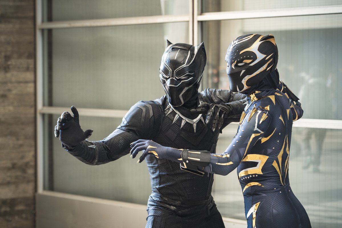 Blakwire's tweet photo. これは本当に夢のようなことだ!WAKANDA FOREVER!
@Lien_boyaki_ 完璧な写真ありがとうございました!
シュリ @eddie_srs
#tokyocomicon2024 #tcc24 #東京コミコン2024 #東京コミコン2024コスプレ https://t.co/lyNiTHVUQS