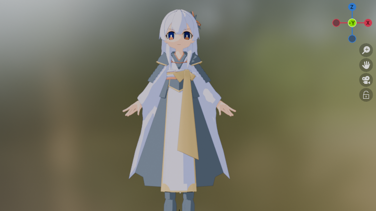 MaoucatStudio's tweet photo. I recently spent some time learning 3D modeling and tried to make the protagonist of "Peacemaker: Glorious Princess"

最近花了點時間學3D建模 ，試做了《和平締造者：光輝王女》的主角 https://t.co/7pbxRyA2cb
