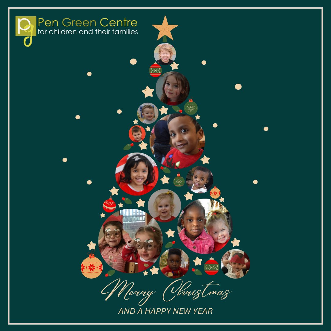 Wishing you a very Merry Christmas 🎄🎅🎁  from all of us at Pen Green