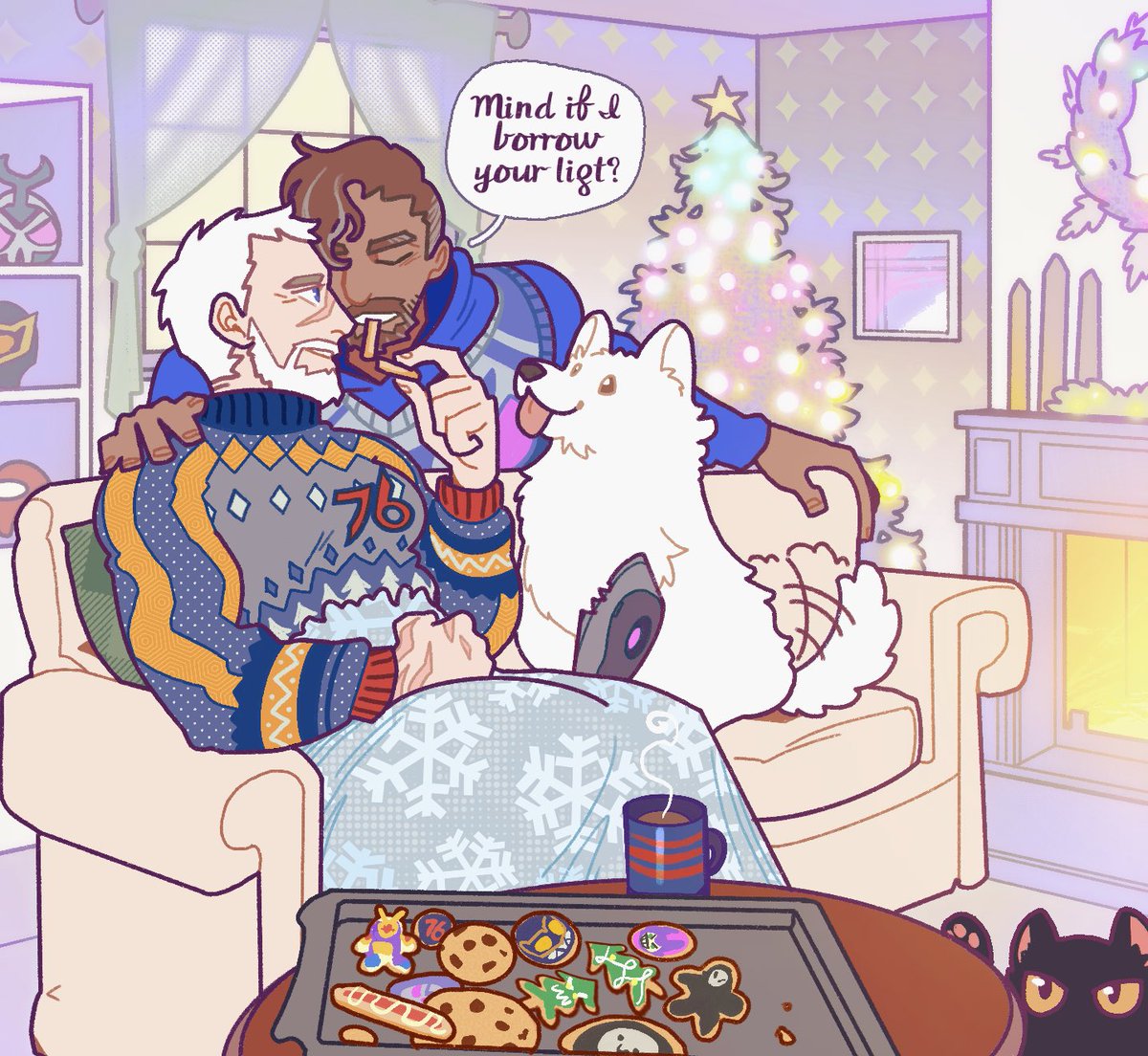 marwhal233's tweet photo. #R76ChristmasWeek2024 #Reaper76 #r76
 Day6: Cookie + hot chocolate https://t.co/9iXOMtrV1w