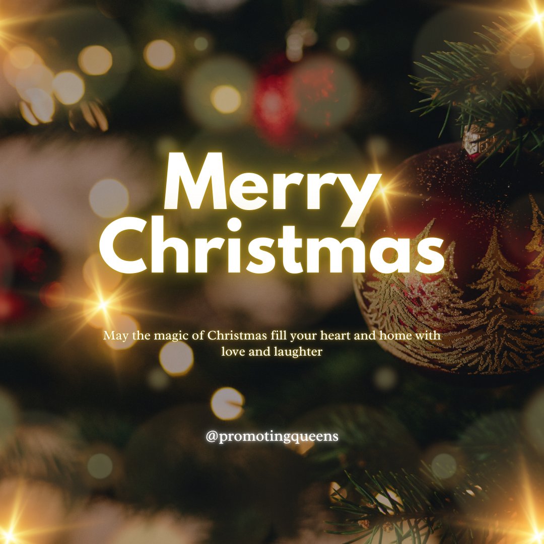 promotingqueens's tweet photo. This Christmas, we celebrate the spirit of hope, resilience, and togetherness that unites us all.
Wishing everyone across the world a season filled with love, joy, and peace.
Merry Christmas! 🎄
#Christmas #promotingqueens #MerryChristmas https://t.co/OyJ11OzYWD