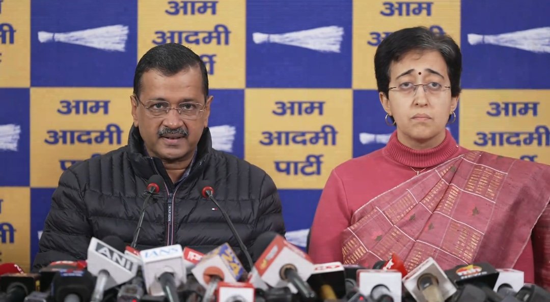 NBT Dilli (@nbtdilli) on Twitter photo अरविंद केजरीवाल का बड़ा आरोप, महिलाओं की फ्री बस यात्रा को रोकने के लिए CM आतिशी के खिलाफ झूठा केस करके उन्हें गिरफ्तार करने की तैयारी कर रही है बीजेपी। आतिशी ने कहा, अधिकारियों पर दबाव बनाकर अखबारों के निकाला गया नोटिस। ऐसे अफसरों के खिलाफ कार्रवाई करेंगे। Via <a href="/PrashantSoniNBT/">Prashant Soni</a> अरविंद केजरीवाल का बड़ा आरोप, महिलाओं की फ्री बस यात्रा को रोकने के लिए CM आतिशी के खिलाफ झूठा केस करके उन्हें गिरफ्तार करने की तैयारी कर रही है बीजेपी। आतिशी ने कहा, अधिकारियों पर दबाव बनाकर अखबारों के निकाला गया नोटिस। ऐसे अफसरों के खिलाफ कार्रवाई करेंगे। Via <a href="/PrashantSoniNBT/">Prashant Soni</a>