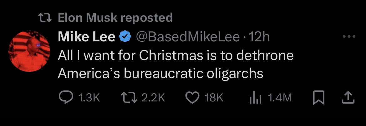 Richest man in human history retweeting this 👍