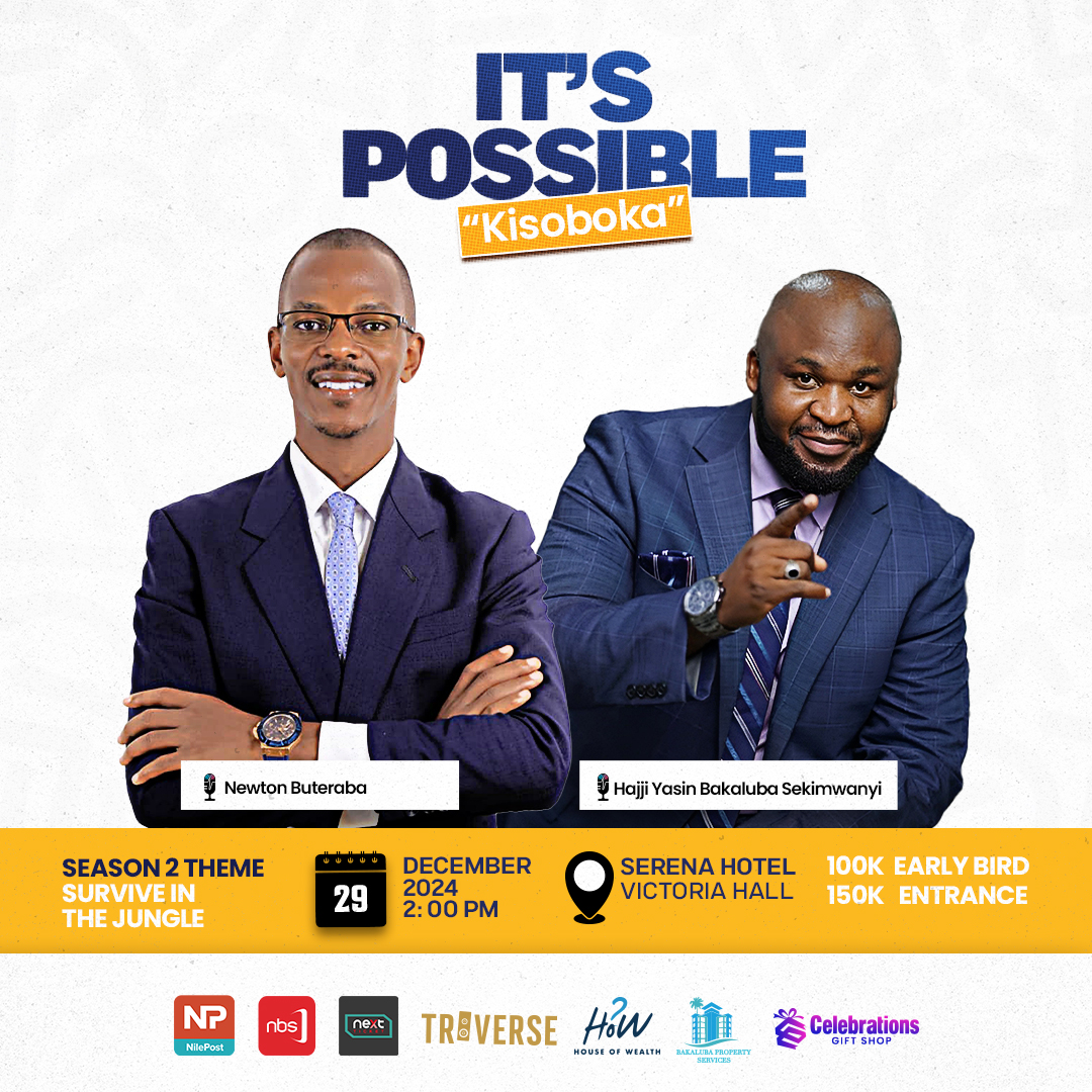 ItsPossible_evt's tweet photo. Your breakthrough starts here!
Ready to shift your mindset and take control of your future?

Join @NButeraba  and @bakaluba  at It’s Possible Season 2 for powerful insights on thriving in today’s world.

➡️BOOK NOW
#itspossible #kisoboka2024 #surviveinthejungle https://t.co/PrMVZT5Lp5