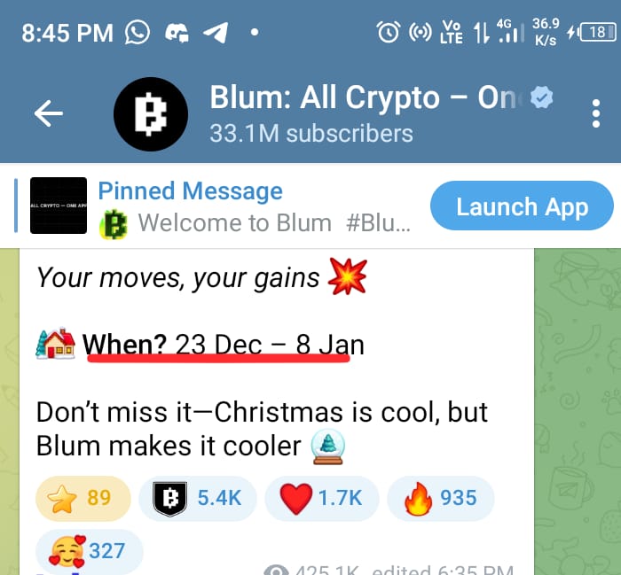 RealRanairfan's tweet image. Now you have time till 8th January to play your Blum&apos;s games, new edition

#Blum #BlumMemepad #blumcodes