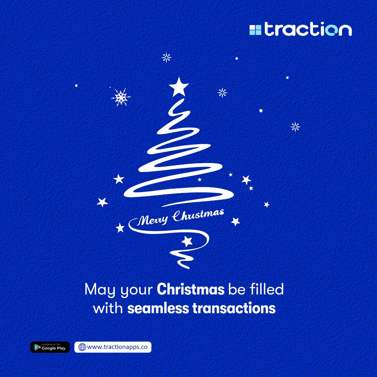 Season’s greetings from the very merry team at Traction