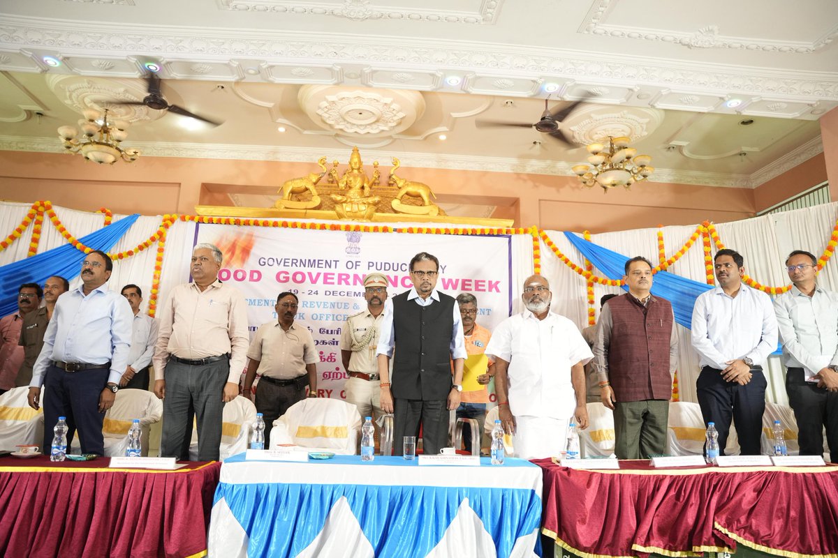 LGov_Puducherry's tweet photo. Inaugurated the #PublicGrievance #Redressal Camp at Ariyankuppam #village. Thanks to Prime Minister @narendramodi for his visionary #PrashasanGaonKiOre. #GoodGovernance2024.
@rashtrapatibhvn @narendramodi @AmitShah @PIB_India @DARPG_GoI https://t.co/h6fUJPtjcs