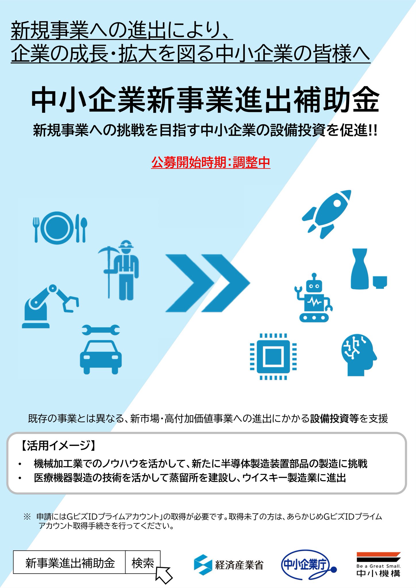 新規事業開発公的補助金申請・獲得マニュアル 新事業進出補助金の申請ガイドが公開｜条件・流れ・注意点を解説