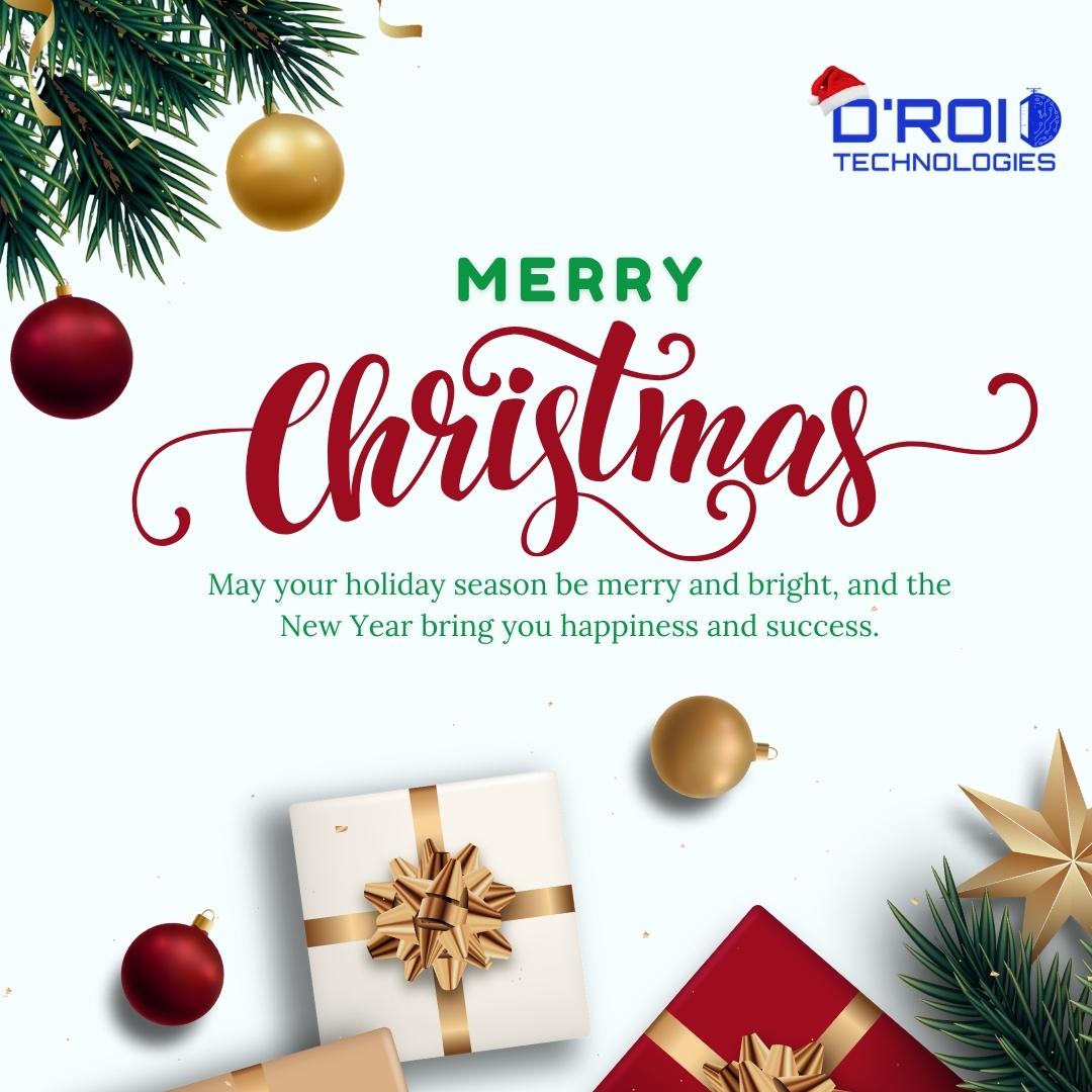 Droidtechn's tweet image. Merry Christmas from D&apos;roid Technologies Ltd!!!
Wishing you a holiday season as seamless as our code and as beautiful as our designs. Thanks for collaborating with us to bring innovative ideas to life. We&apos;re excited to see what the new year holds!
#Christmas #holiday #tech