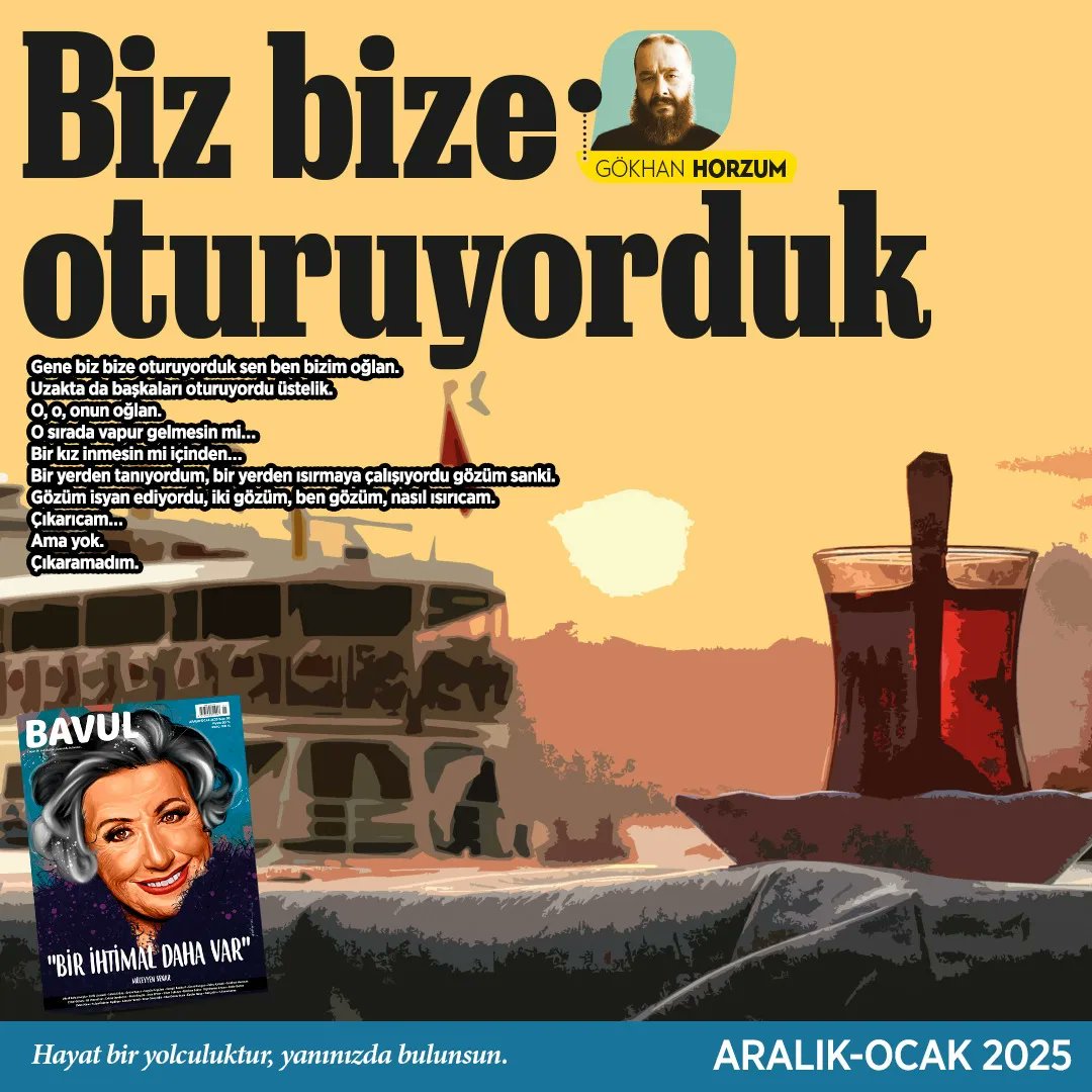 Gökhan Horzum (<a href="/gokhan_horzum/">gökhan horzum</a>) yazdı, yeni sayıda 🎉