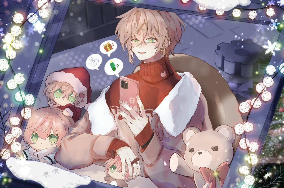 🎅🧸メリークリスマス⚙️🎄
#りつあーと